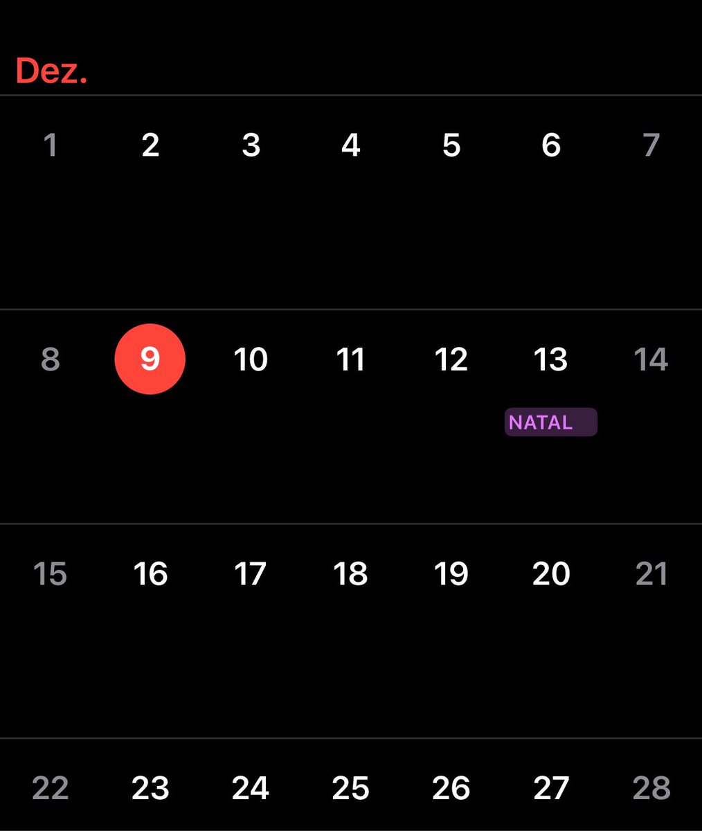 aff… mais um natal que caiu numa sexta feira 13