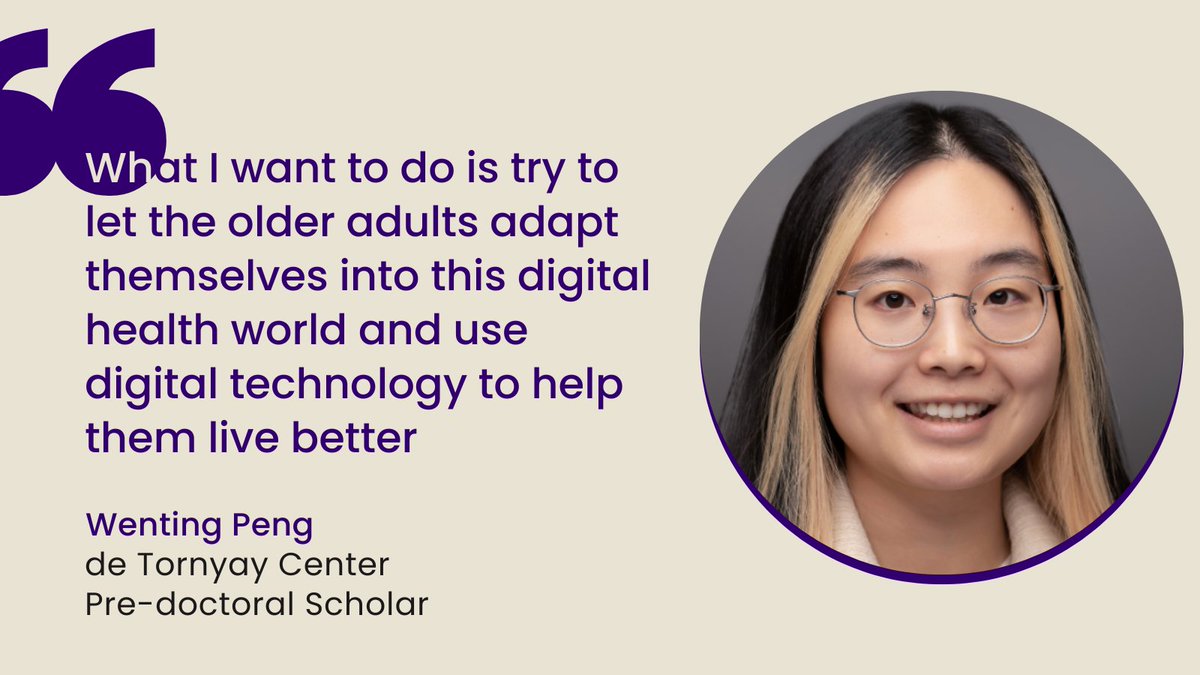 UWAgingCtr's tweet photo. Check out the center's interview with Wenting Peng, our newest pre-doctoral scholar: https://t.co/NAzoYswqj7 https://t.co/1oe3Ifoc7q