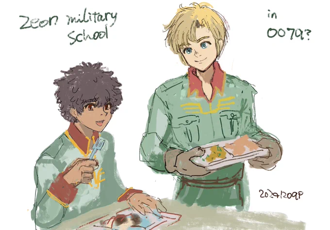 Gundam characters sketches I have to finish Banshee drawing someday soon because it's my No.1 favorite MS
