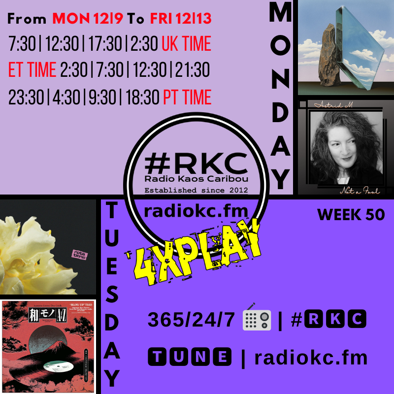 🔊#ONTHEAIR │ Non-Stop Eclectic Music MiX

⏲️ Next Prog │ 5PM UK
❓Ralph/Brian #REPLAY5

⏲️5:30PM UK
❓3rd #TUESDAY 𝟰𝘅𝗣𝗟𝗔𝗬𝗦
GOLFBLITZ │ Tonpei Hidari x <a href="/BLOWUPCHINTAM/">CHINTAM</a>

⏲️5:40PM UK
❓Non-Stop Eclectic Music MiX

🎧 on #🆁🅺🅲 📻 radiokc.fm