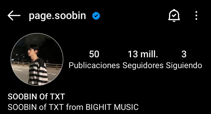 MoaLT304's tweet photo. 🗞️ | INFO 

¡¡#SOOBIN ha llegado a los 13M de seguidores en su cuenta de instagram!! 🥳🤍

🖇️: https://t.co/sHqDxgDIyy

#TOMORROW_X_TOGETHER #MOAisONE https://t.co/9K54wi6F80