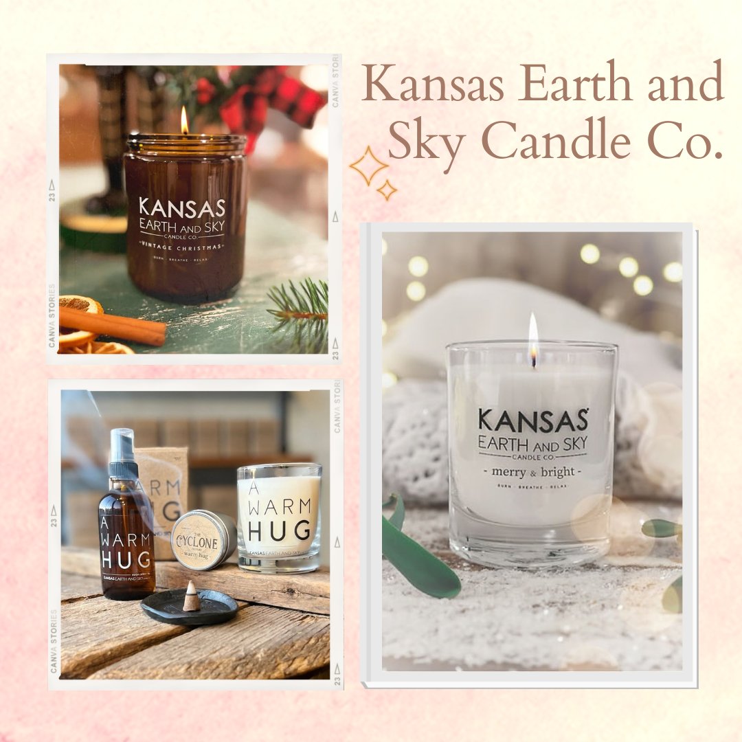 The Big Well Museum &amp; Visitor Information Center is proud to carry several awesome products that are made right here in Kansas. If you've got a candle enthusiast on your Christmas list, come shop our selection of Kansas Earth and Sky Candle Co. products.