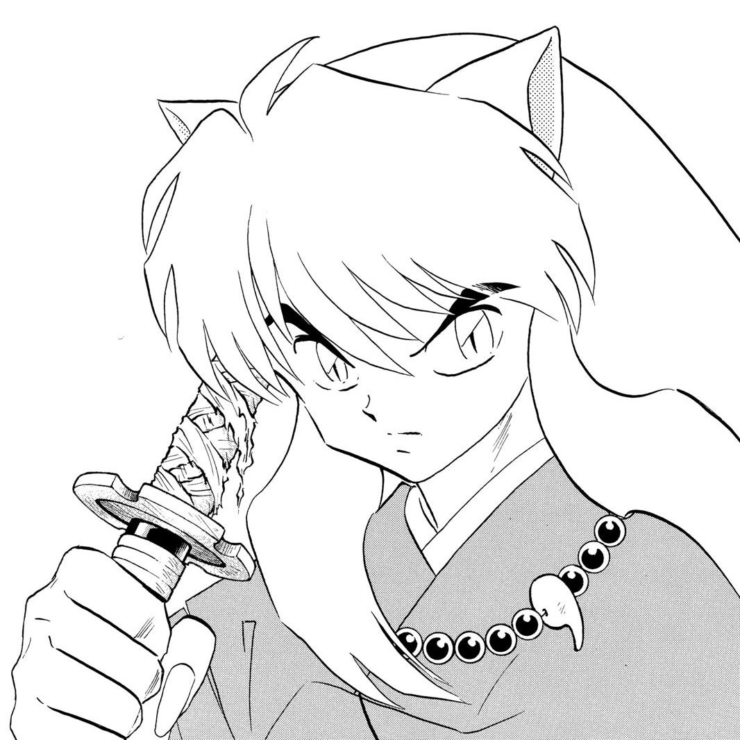 Inuyasha is handsome 🫠