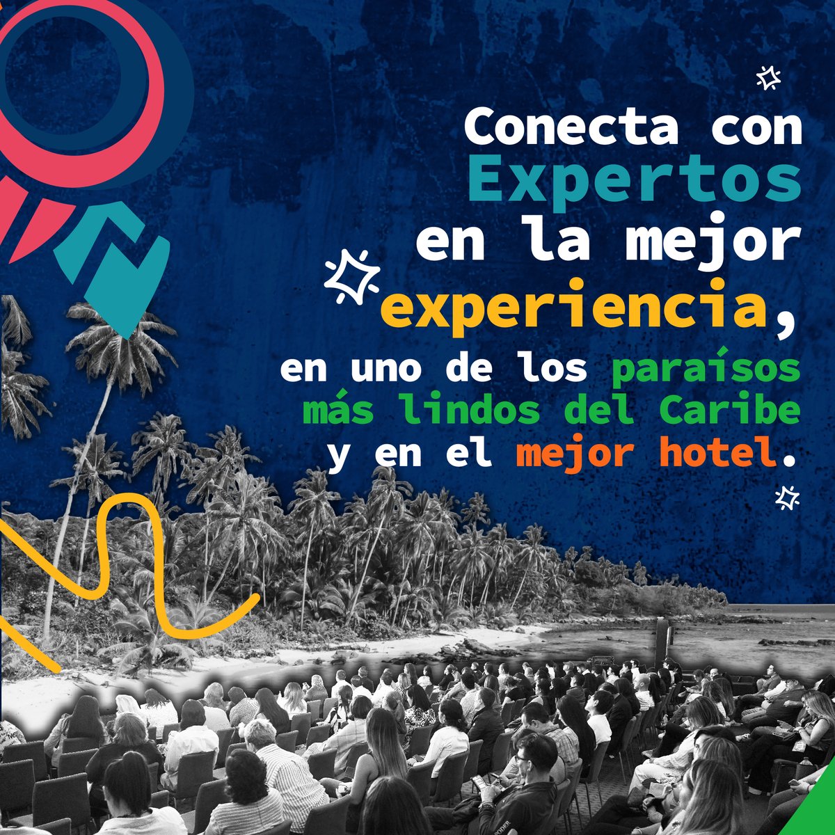 CumbreCP's tweet photo. ¡La Cumbre llega a Punta Cana! 🌴
El 5, 6 y 7 de mayo, en el Hard Rock Hotel &amp; Casino All Inclusive, vivirás una experiencia única en uno de los destinos más paradisíacos del Caribe. Conecta con líderes y expertos mientras disfrutas del lujo de sus habitaciones e instalaciones🏖️ https://t.co/Ixi9vQRgLL