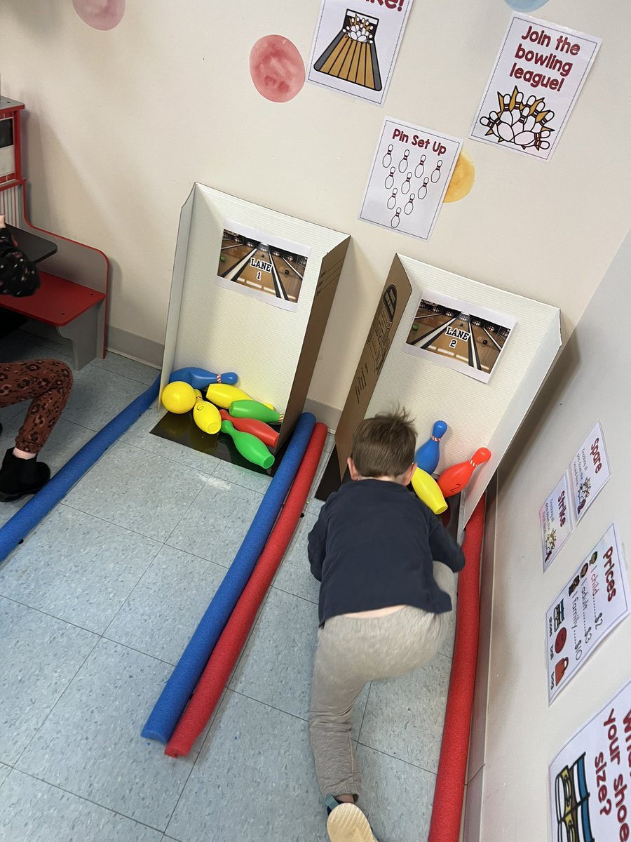slevin_prek's tweet photo. Little Strikers is now open! 🎳 We love our new study already! #fhleads #ballstudy https://t.co/QFPhbf6bUb