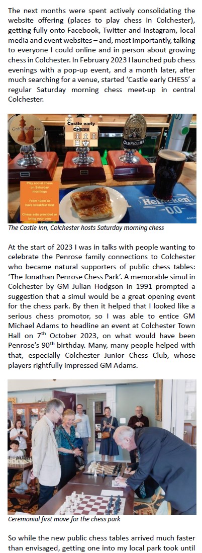 ColCHESSter Chess in Colchester the city of chess tweet media