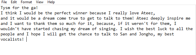 isidora074's tweet photo. This is why I think I should win! 💗🤞🏼 #wondernara_giveaway  #wondernara  #wondernara_official  #wondernara_fancall_giveaway  #ATEEZ #ATEEZfancall #wondernarafancall https://t.co/YaVVRnlums