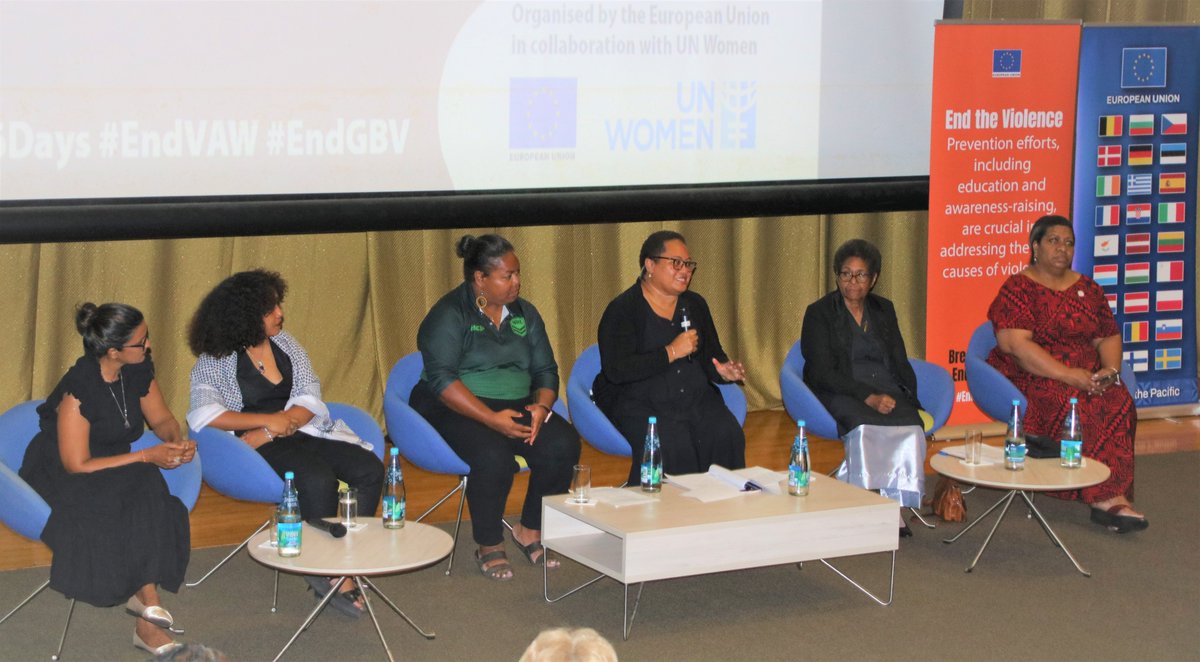 Gender equality &amp; prevention of gender-based violence remain a top priority of the EU's cooperation in the Pacific.

On 9 Dec, we partnered with <a href="/unwomenpacific/">UN Women Pacific</a> to organise a Live TV Panel on Gender-Based Violence in Fiji. 

Thank you to everyone who participated. #EndVAW #EndGBV