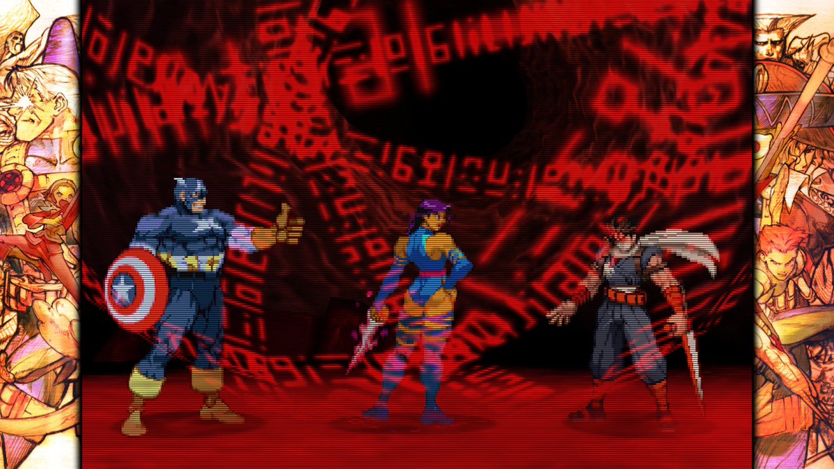 EvilGouken's tweet image. #marvelvscapcom2