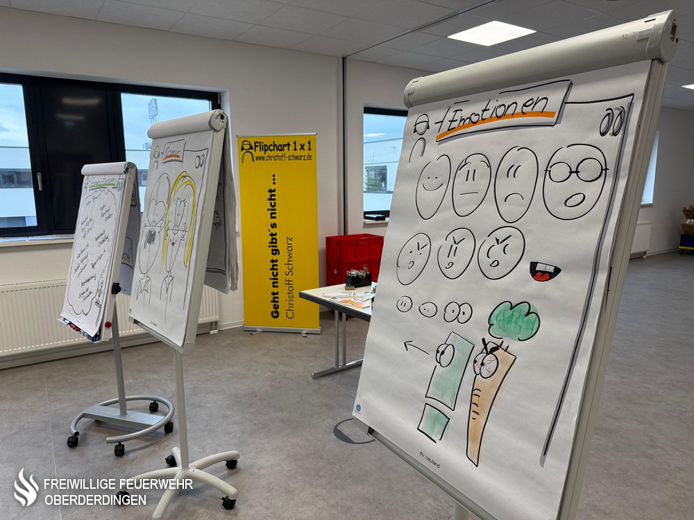 Heute fand in Bruchsal ein  Tagesseminar statt: Unter dem Motto „Flipchart 1x1“ widmeten sich 8 engagierte Teilnehmer, darunter Stefan Wörner von der FF Oberderdingen, den vielseitigen Gestaltungsmöglichkeiten dieses bewährten Präsentationsmediums. 
Mehr: ogy.de/4bdc