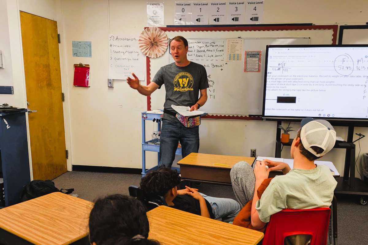 Congratulations to Cville Schools' newest National Board Certified Teacher, Chris Chamberlin, Instructional Coach at <a href="/WUESWolverines/">Walker Upper Elementary School 🐾</a>! Earned after 3 years of peer-reviewed assessments, this advanced certification attests to Mr. Chamberlin's positive impact on student learning.