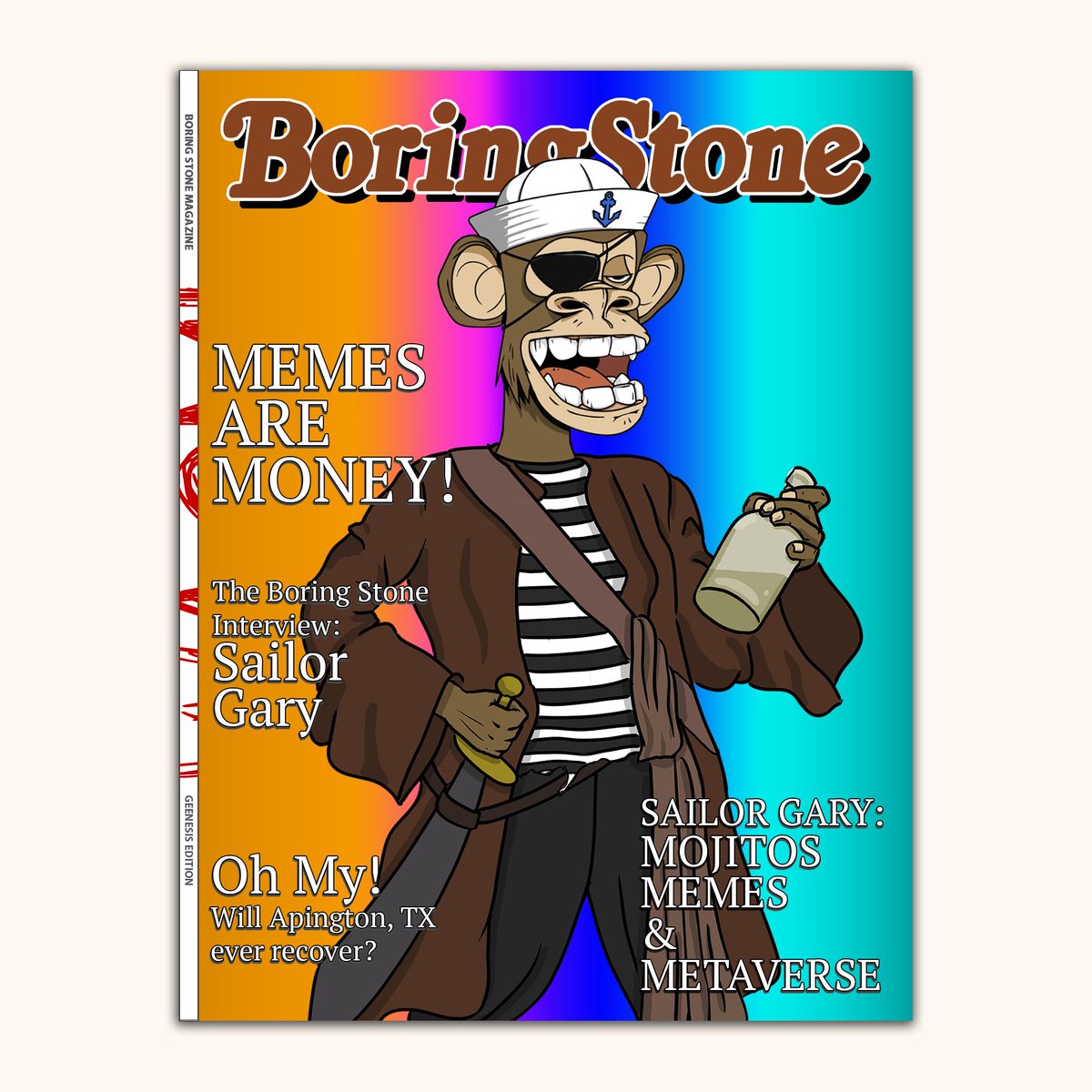 Ape1926's tweet photo. @tigerisfine @seannana @bailey_tattoo @OthersideMeta My cover from 2021! - #BoringStone
@Reaper_NFT @AlonGoren @TheeHustleHouse https://t.co/mqehwQC5lS