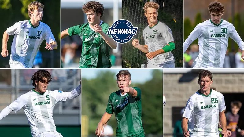 Congrats to our 7️⃣ NEWMAC Academic All-Conference selections 🦫 

⭐️ Will Lloyd
⭐️ Liam Goldstein 
⭐️ Alexander Yablonovskiy 
⭐️ Ben Cosentino 
⭐️ Marco Cerezo
⭐️ Patrick Demaso 
⭐️ James Donaldson