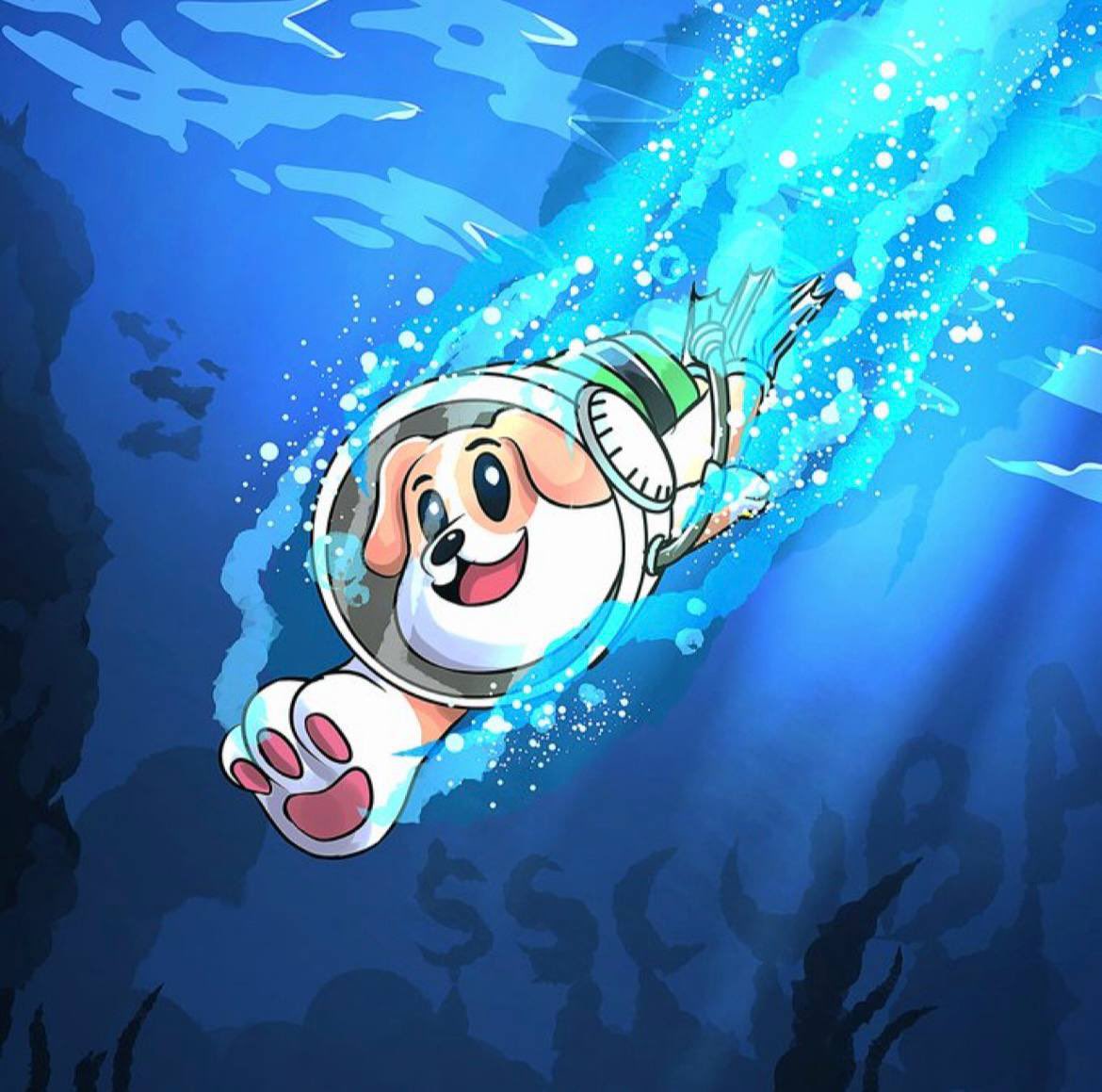 Time for a deep dive 🤿🐶💧
