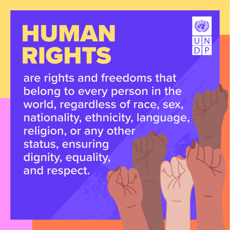 Human rights are for everyone, everywhere!

When human rights are mainstreamed in development, human dignity is protected and no one is left behind.

In the New Year and every day, let’s #StandUp4HumanRights. go.undp.org/JxQ
