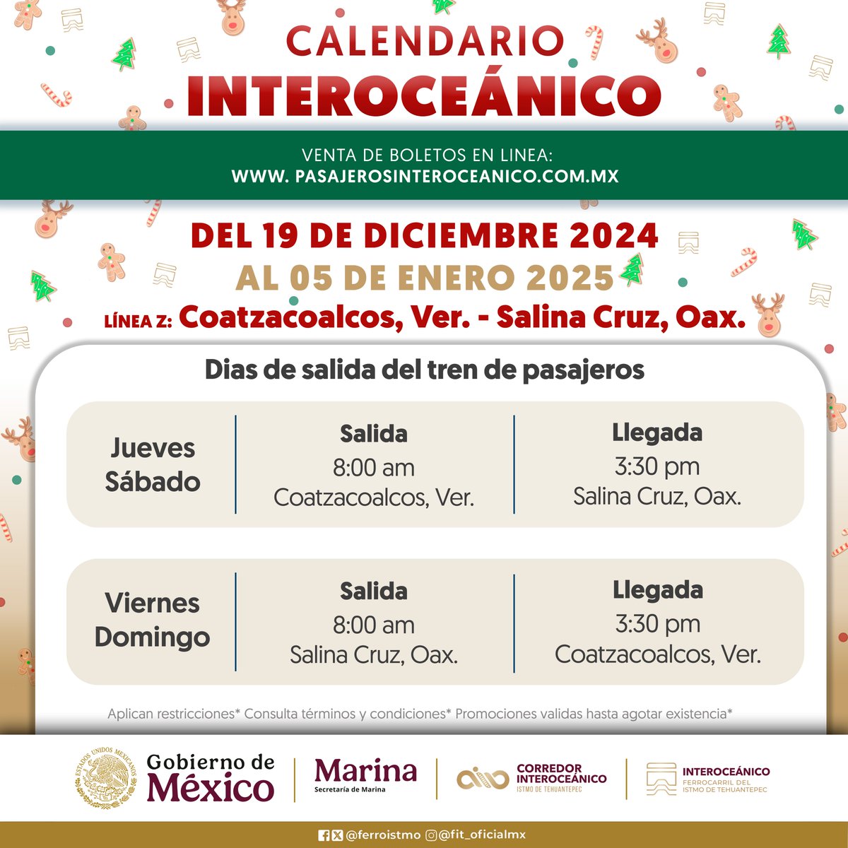 Ferrocarril del Istmo de Tehuantepec S.A. de C.V. tweet media