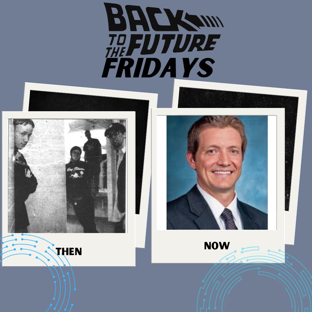 Back to the Future Friday!

This week we have Dr. Matthew Kircher.
