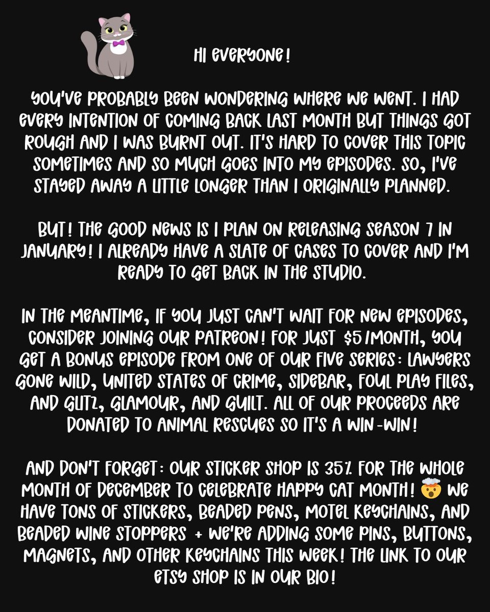 Podcast update 😬⬇️