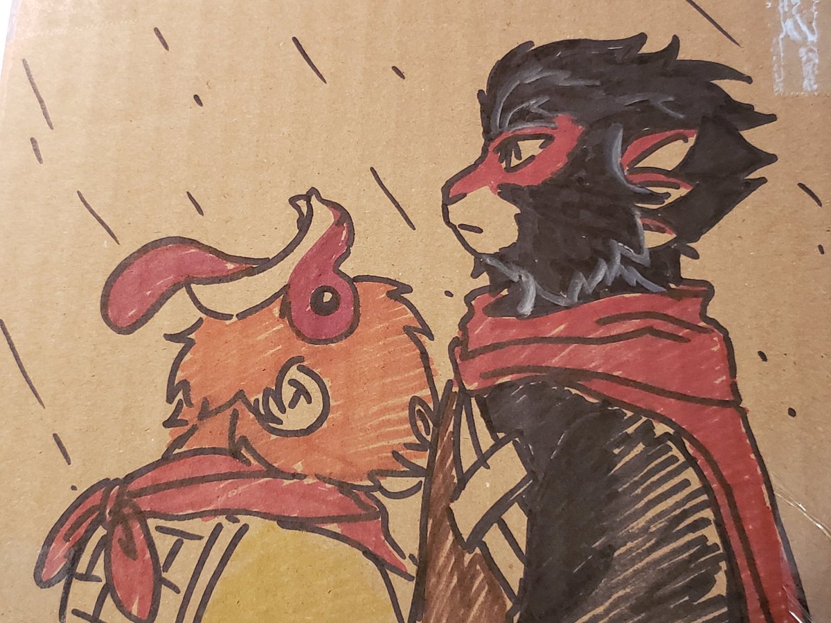 StoneMonkeh's tweet image. #BoxArt 
Monkie orders are continuously being shipped out, thought we&apos;d share some of them. (Decided to continue the rain meme with our own sketch too.) 
#stonemonkeh #LegoMonkieKid #plushies