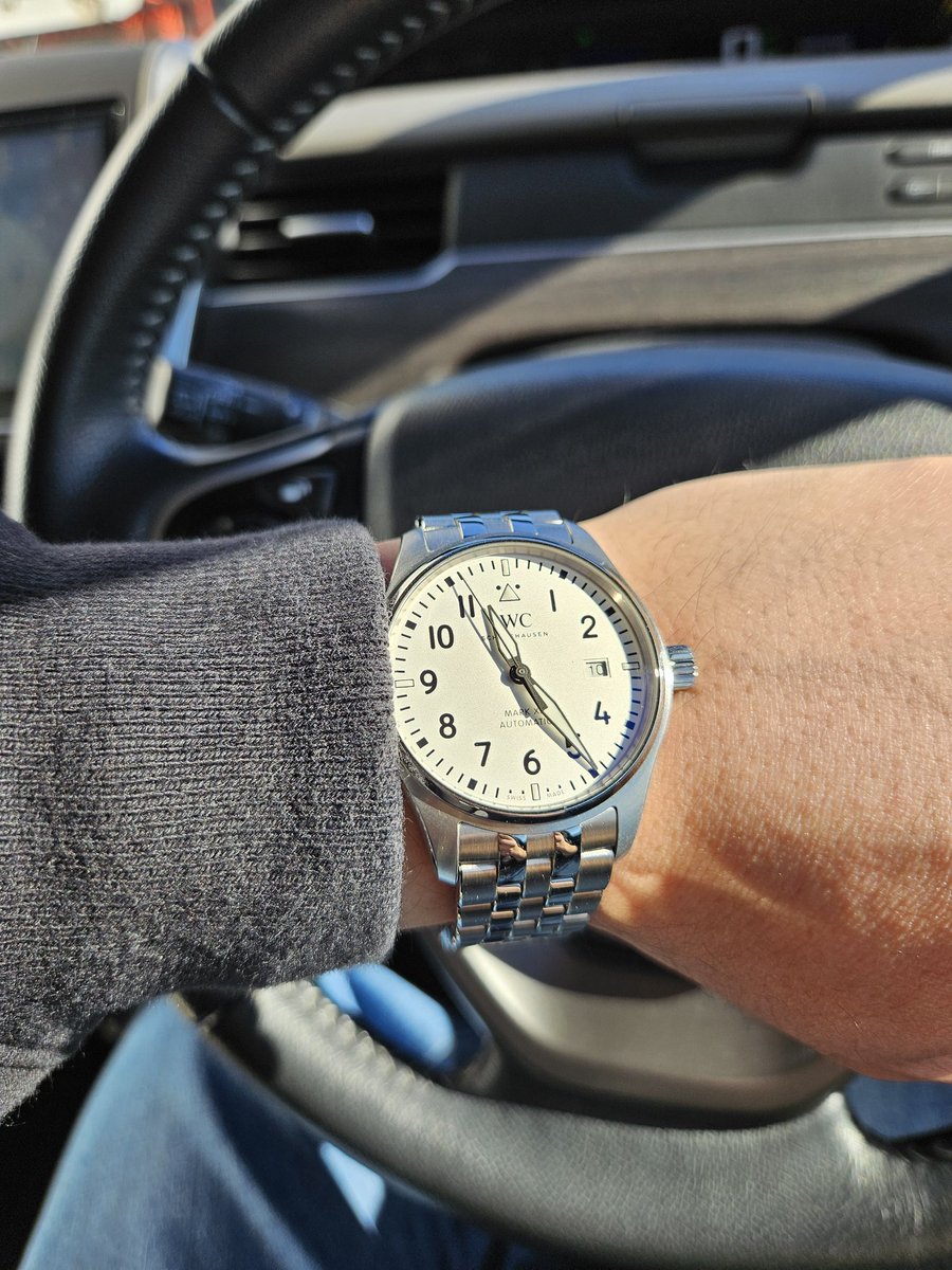 mepa_krf's tweet photo. 今日も綺麗✨

#IWC #パイロットウォッチ #マークXX https://t.co/dR3nF41AoS