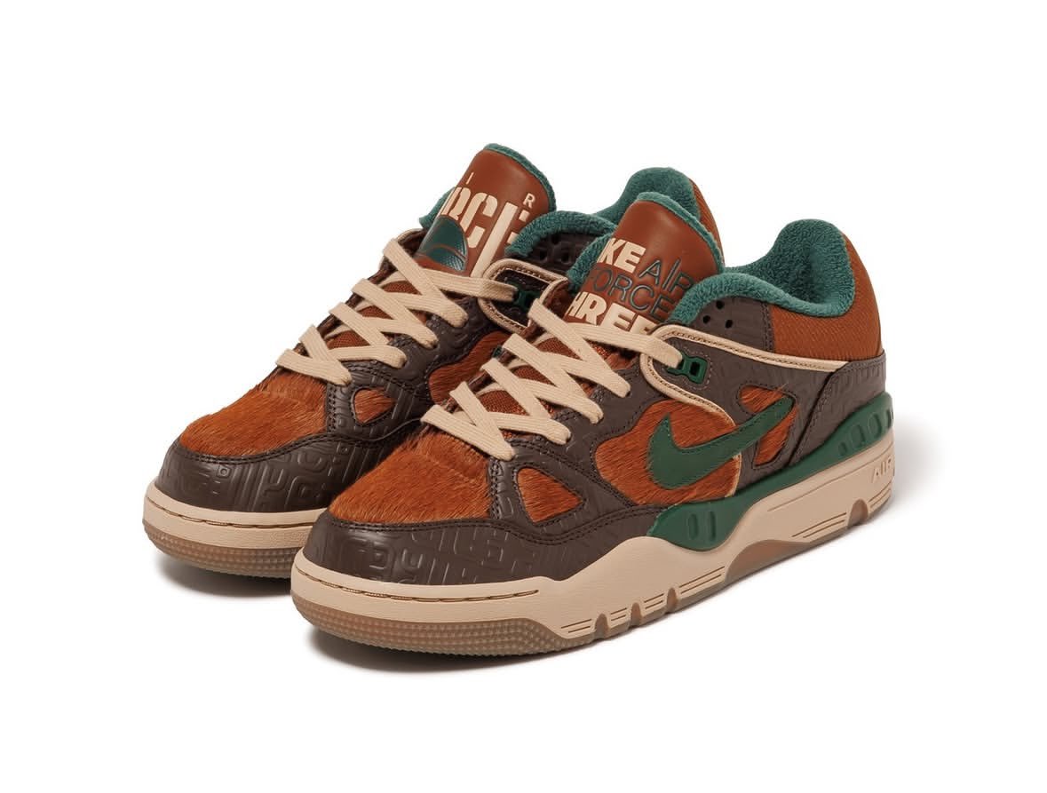 NIGO x Nike Air Force 3 Low SP “Baroque Brown and Pecan”が国内12月