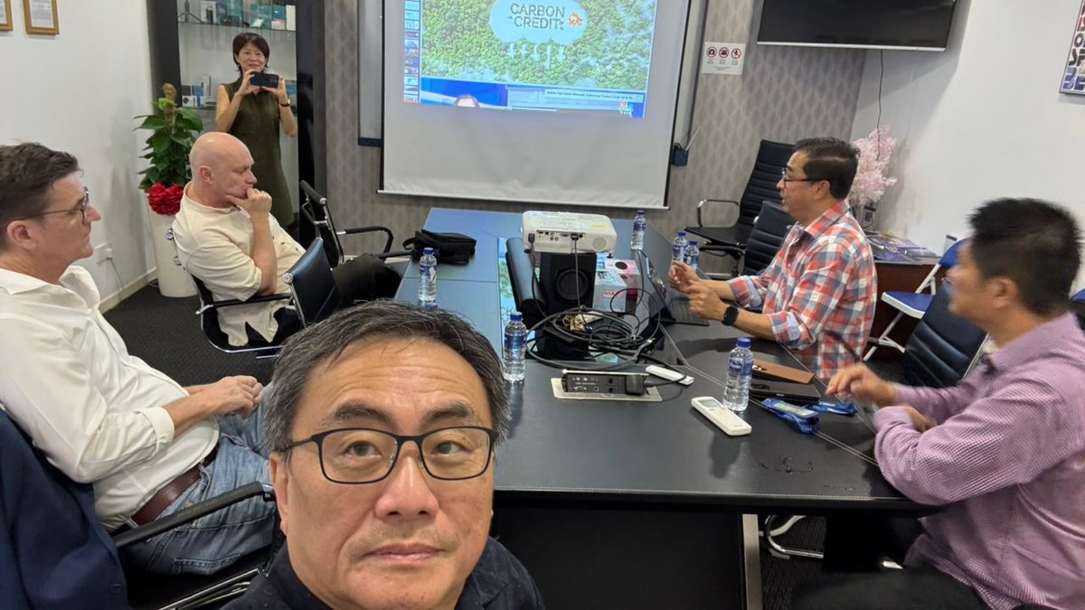 TreeTherium's tweet photo. The TreeTherium Council had a successful meeting with the iFREE Group from Hong Kong at their HQ in Kuala Lumpur. We discussed the tokenization of 17,000,000 hectares. Discover how we're blending innovation with sustainability: https://t.co/pXTa8y1aDj #ClimateAction https://t.co/8rOnCF21Vb