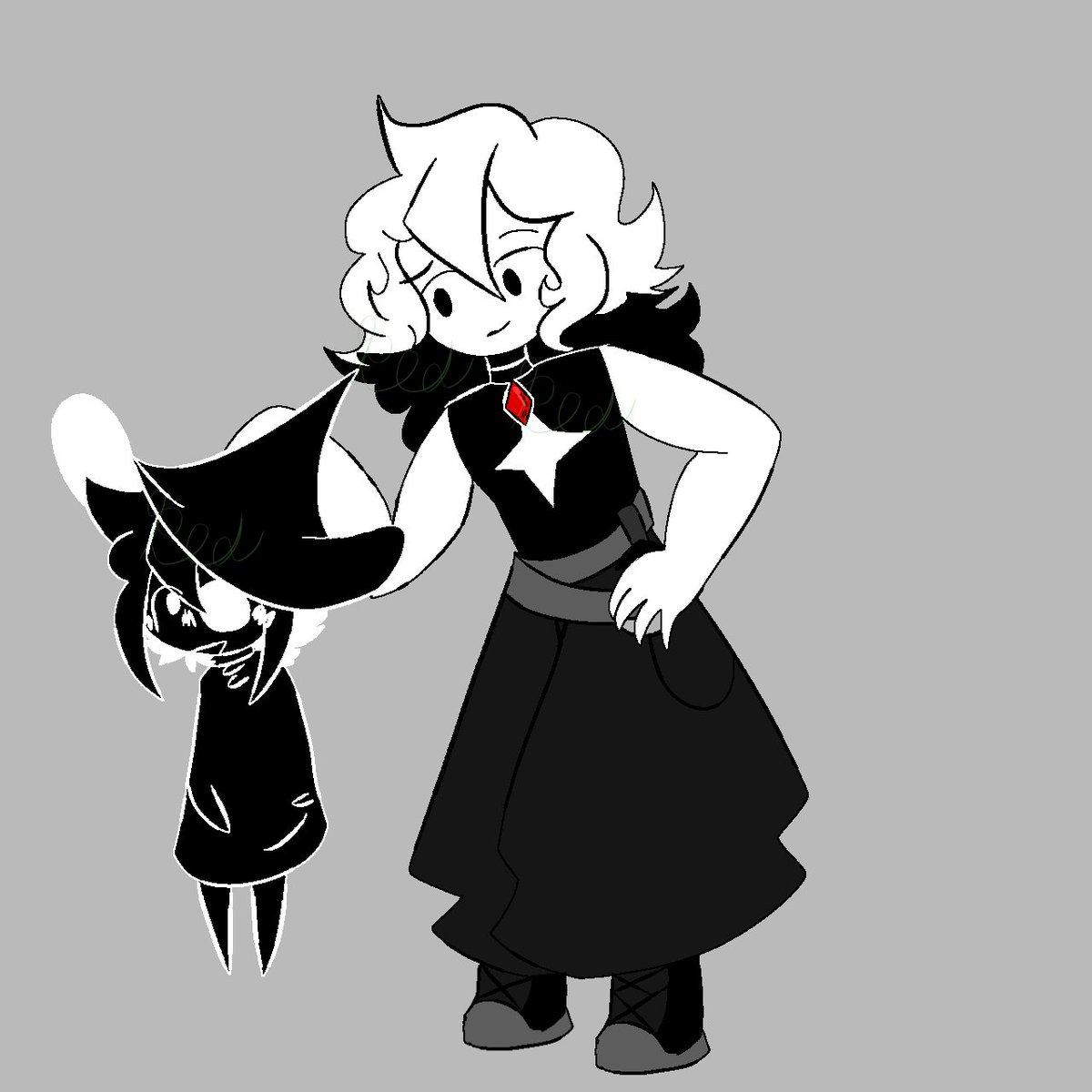 audreyredhearts's tweet image. I accidentally made pas de famille a muscle mommy but whatever we ball!
(The necklace gives off an illusion, I&apos;ll draw pas de famille in their actual colors (they&apos;re a sadness!!!) Later)

#isat #instarsandtime #maldupays #oc #isatoc