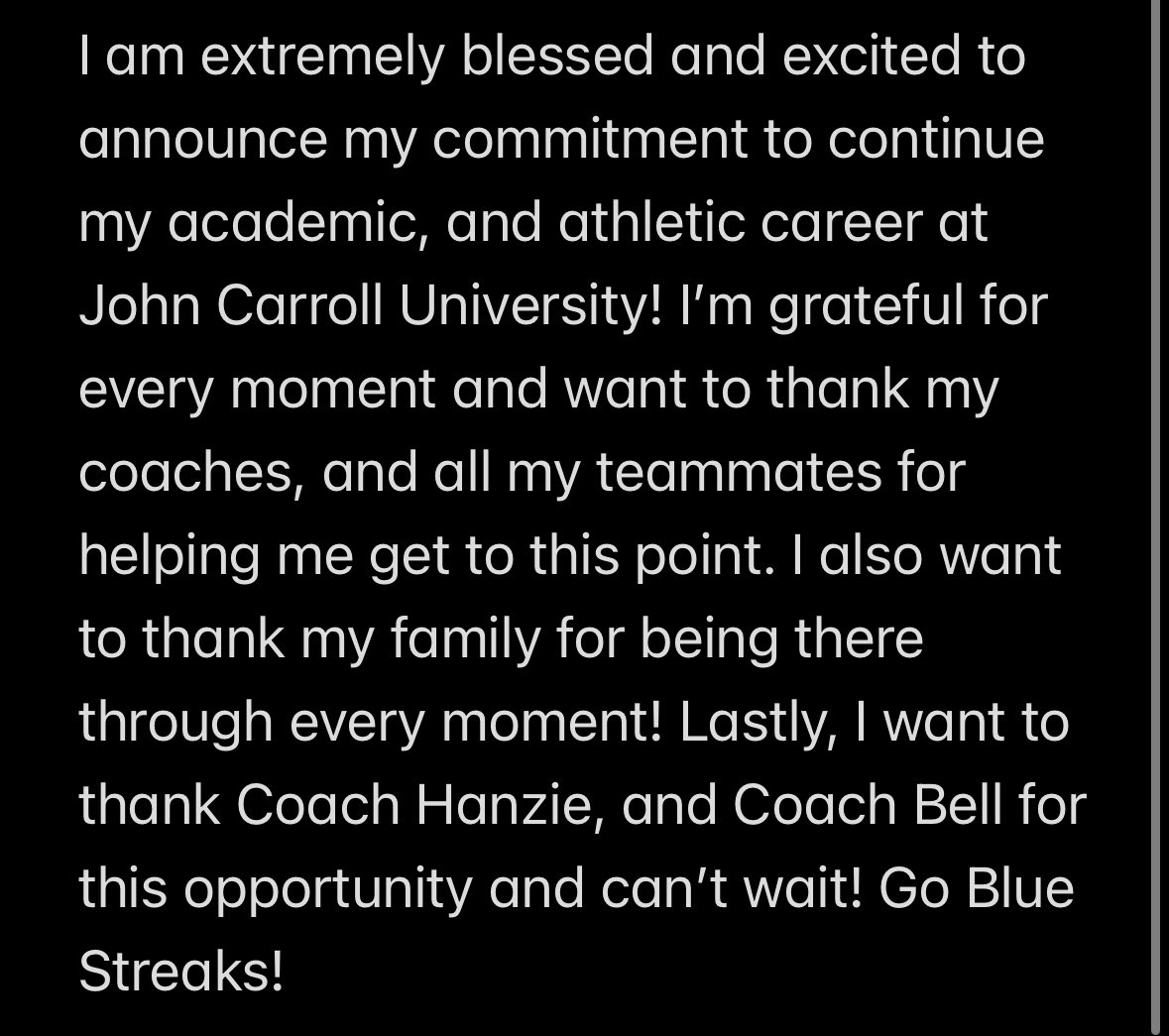Grateful! <a href="/RiverBaseball24/">Rocky River High School Baseball</a> <a href="/jcu_baseball/">John Carroll Baseball</a> <a href="/T3_Warhawks/">T3 Warhawks</a> <a href="/HanzieJake/">JakeHanzie</a>