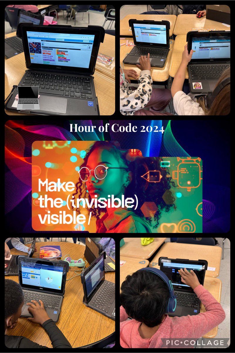 My 3rd grade students were excited to kickoff #CSEdWeek 💻 today!  From learning the basics to building their own digital projects, they’re shaping the future of tech. Keep coding, keep creating, and keep inspiring #bluelions!🚀 #HourOfCode