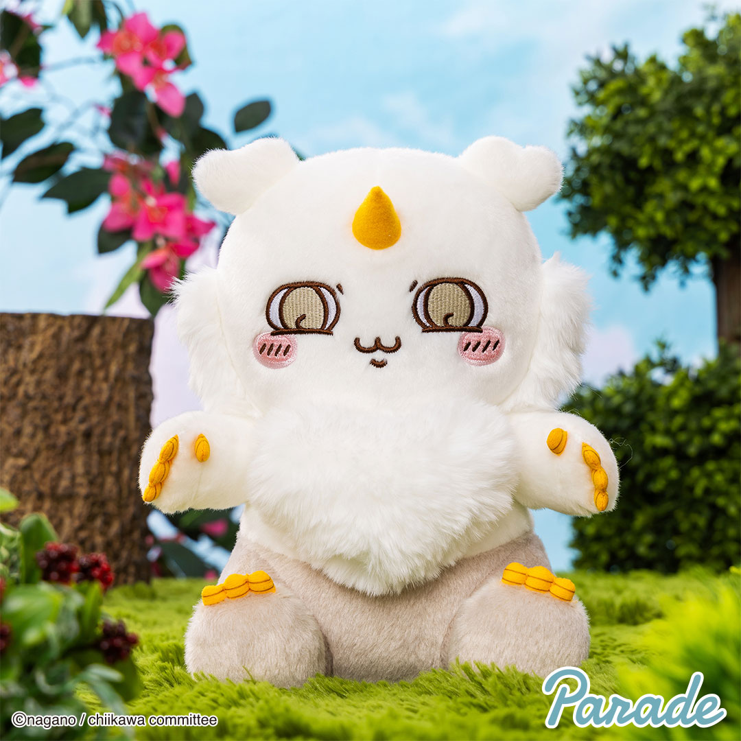 parade_prize's tweet photo. ／
もうすぐ登場❕
＼

#ちいかわ より
あのこBIGぬいぐるみが登場🎶

大きな瞳とニコニコのお顔が可愛いけれど、ちょっぴりドキドキな全２種です✨

🔻詳細はこちらから
https://t.co/qnPMMB28uC

#プライズ https://t.co/hRWOng9z0b