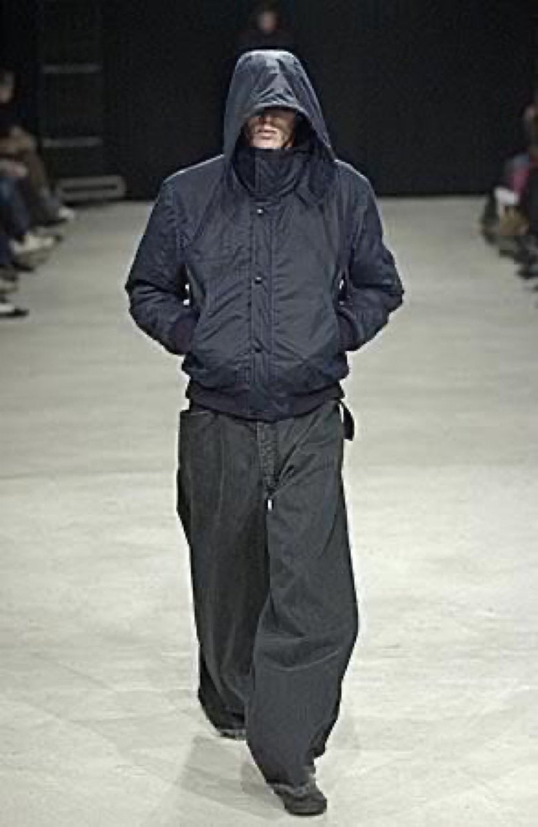 HoodPotus's tweet photo. luigi mangione core but make it raf simons https://t.co/f68vhW2tf9