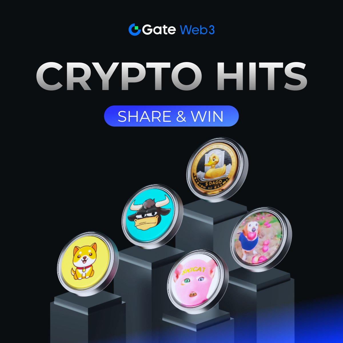 GateDEX's tweet photo. 📉Total Crypto Market Value Falls To $3.48T

🫣Which #Memecoins are you buying & holding⁉️

#Luigi $APPLE $vebti $MIKO $DAGO #BULLISH #SORAI #BabyDoge $SKICAT $OTTO #DICKBUTT

💰1 Winner to win $5 Tokens
✅Follow @GateWeb3Wallet & @GateMemeBox 
✅Like & RT & Tag 3 Friends
✅Answer the questions with #GateWeb3
✅Join TG：https://t.co/ZtuzpQQQVV

⏰24H