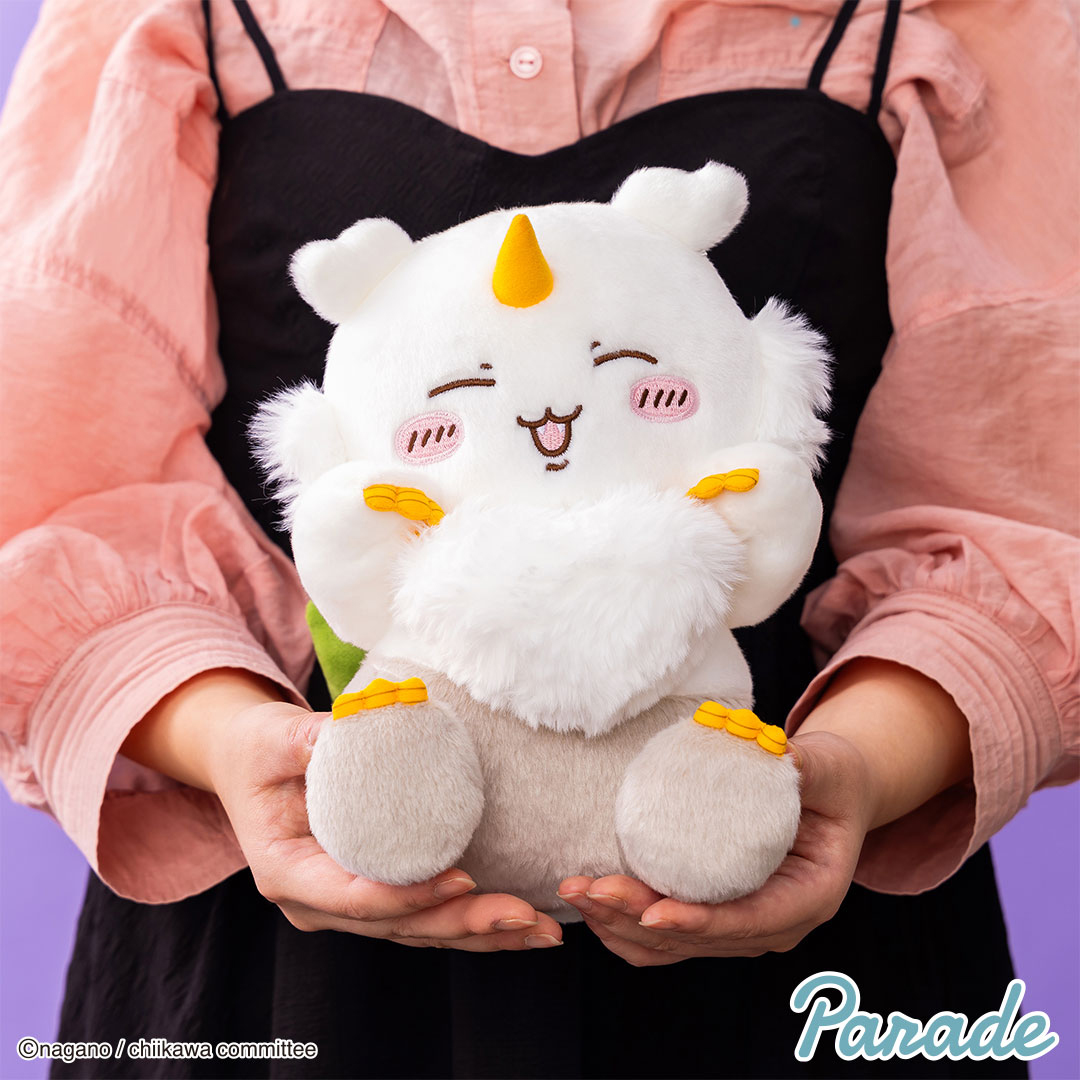 parade_prize's tweet photo. ／
もうすぐ登場❕
＼

#ちいかわ より
あのこBIGぬいぐるみが登場🎶

大きな瞳とニコニコのお顔が可愛いけれど、ちょっぴりドキドキな全２種です✨

🔻詳細はこちらから
https://t.co/qnPMMB28uC

#プライズ https://t.co/hRWOng9z0b