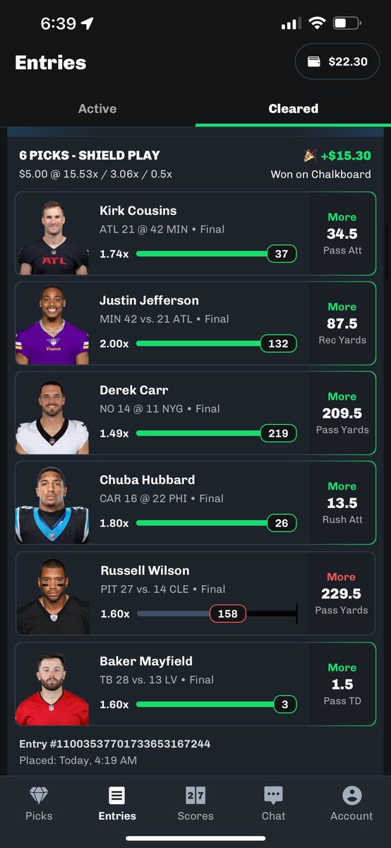 bvsedxjay's tweet photo. @famouslos32 @PrizePicks He cooked me too gang 🤦🏽‍♂️😂 https://t.co/BHWS13mUXd