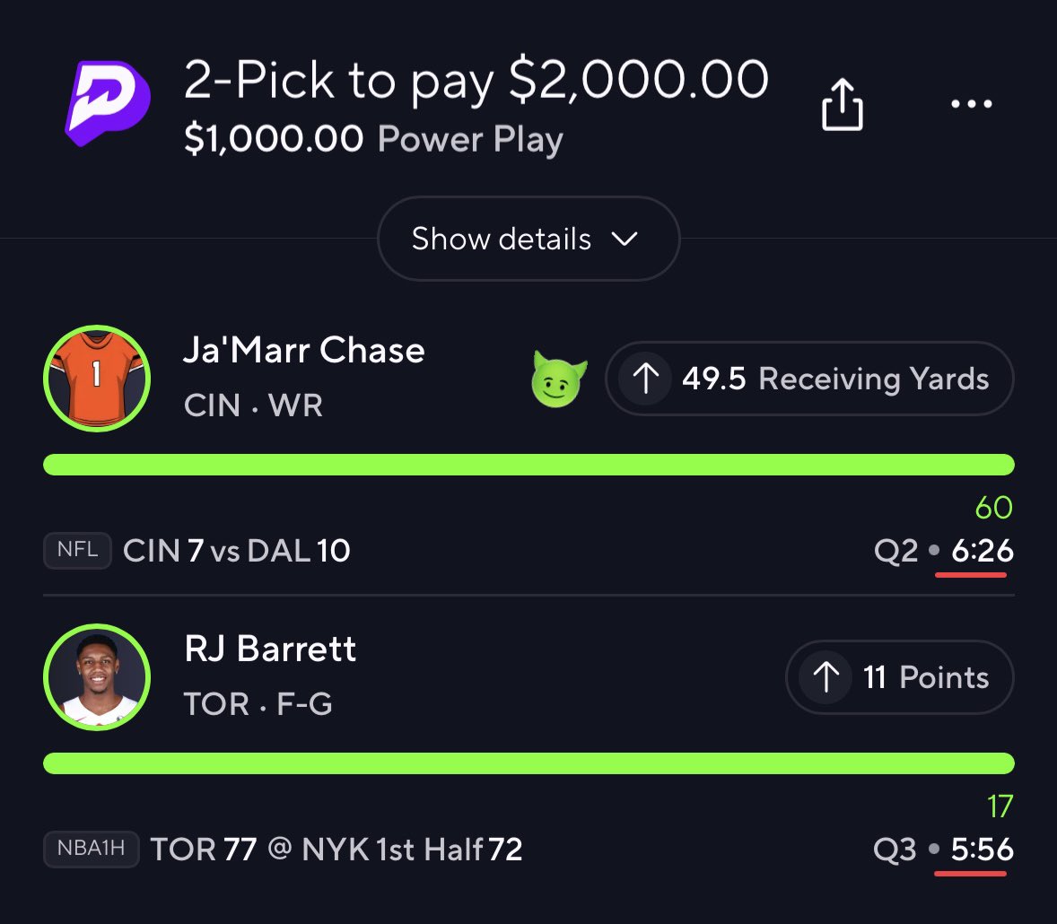 WyzeBets™ (@wyzebets) on Twitter photo $𝟱𝟬𝟬 𝘁𝗼 𝗦𝗢𝗠𝗘𝗢𝗡𝗘 𝘄𝗵𝗼 𝗟𝗜𝗞𝗘𝗦 👍
CASH IT ✅
NO Other Cappers FW US! <a href="/Dee_rose901/">Dee Rose 🌹 🥀🫴🏽</a> 🥀
3-0 Yesterday & Another Win Today🔥
Day #10 Tomorrow 💰💚
#PrizePicks | #GamblingX $𝟱𝟬𝟬 𝘁𝗼 𝗦𝗢𝗠𝗘𝗢𝗡𝗘 𝘄𝗵𝗼 𝗟𝗜𝗞𝗘𝗦 👍
CASH IT ✅
NO Other Cappers FW US! <a href="/Dee_rose901/">Dee Rose 🌹 🥀🫴🏽</a> 🥀
3-0 Yesterday & Another Win Today🔥
Day #10 Tomorrow 💰💚
#PrizePicks | #GamblingX