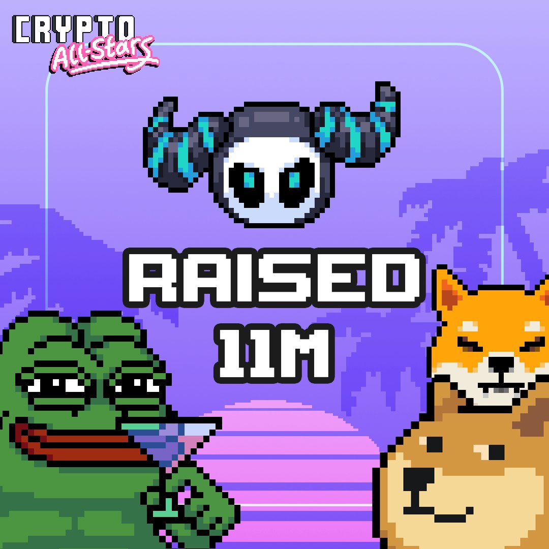 all_stars_coin's tweet photo. 🎶 We gonna rock down to All-Stars Avenue 🎶

Crypto All-Stars is constantly raising the bar higher as we countdown to launch! 👾💜

11 Million raised and the party doesn't stop here! 🥳 https://t.co/zpltZoNRSe