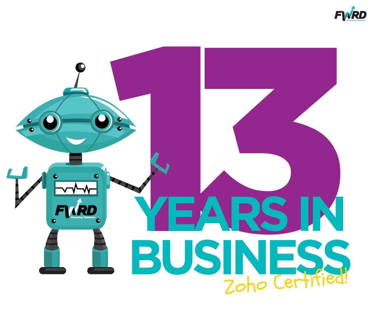 FWRDtweets's tweet photo. One of our goals is to make Zoho simple, setting you up for success. With 13 years of experience, our Zoho-certified experts have been perfecting this process.
Contact us today using our website: https://t.co/VpCLDA2EKb
#FWRD #Zoho #ZohoOne #ZohoCRM #crmsoftware #crmsolutions https://t.co/aHnPPb3WEX