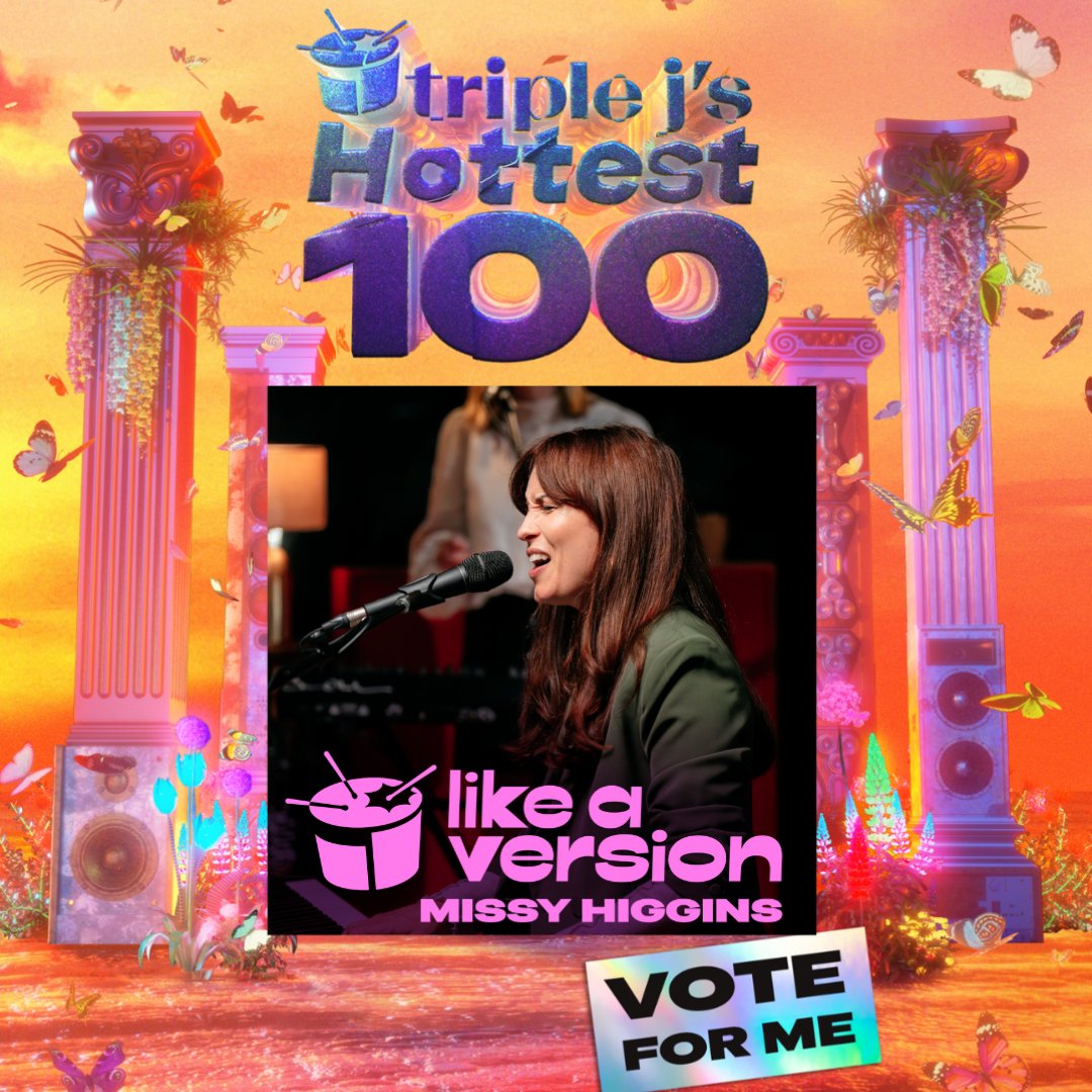 missyhiggins's tweet photo. Voting for @triplej's Hottest 100 has just opened up, and I’d love if you could vote for my cover @troyesivan's ‘One Of Your Girls’ for #likeaversion!
Here are my top 10 picks (narrowing it down to 10 was bloody hard)!! Get your votes in here: https://t.co/l49G62UcMR https://t.co/LwkvPuHvoF