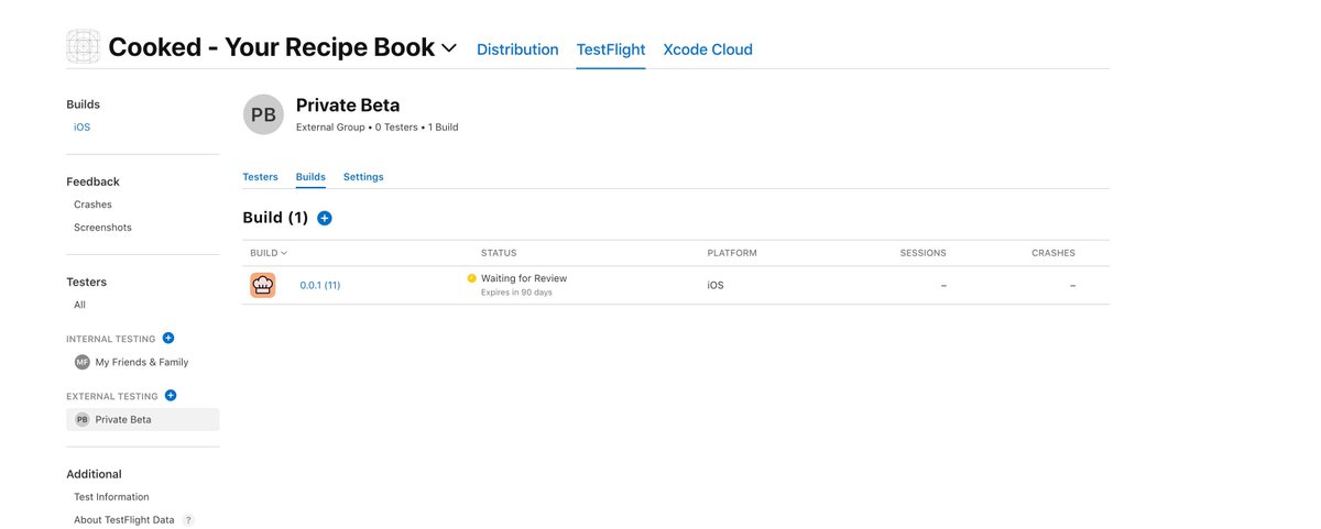 CookedApp's tweet image. Cooked beta in review!! shipping soon :)