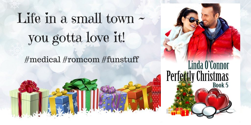 Come for the fun escape! 
Perfectly Christmas will make you laugh and transport you to an idyllic small town where you can experience love and the joy of Christmas - with all its shenanigans!

amazon.com/dp/B01MYW5T7X
#romcom #sexy #sassy #doctors #KU