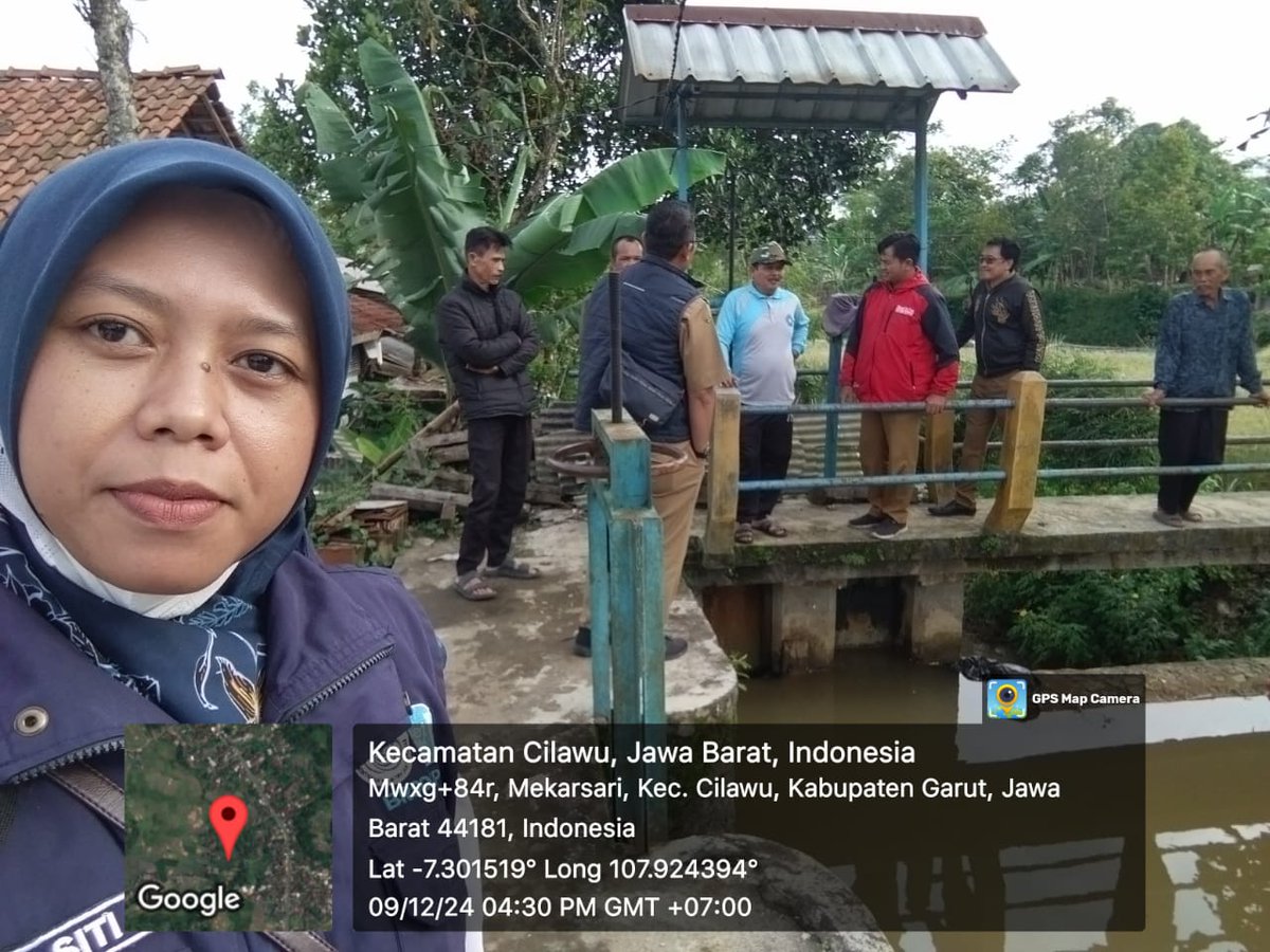 NitaFarida_1704's tweet photo. Senin (09/12), Nita Siti Farida, Luhkan Garut, Survey lokasi untuk kegiatan SERIKANDI BIRU di Desa Sukatani Kec. Cilawu #GiatLuhkanSatminkalbogor #KabGarut #Aktivitas
@brpbatpp_bogor
@pusluh_bppsdm
@bppsdm_kp https://t.co/VR23DXskn4