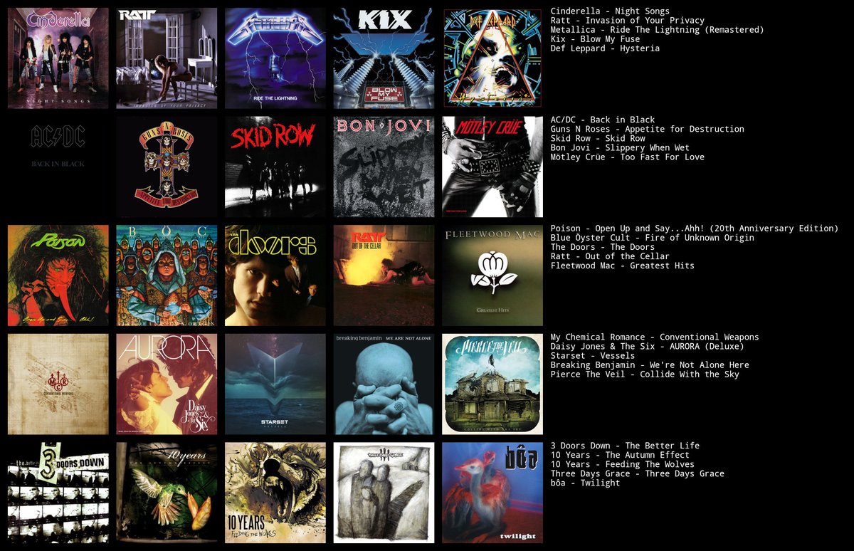ST4RSFOR_EL1's tweet photo. if you like any of these, consider being my moot!! I fb ♡
#rocktwt #musictwt #metaltwt #promotwt https://t.co/RoS88eNIYS
