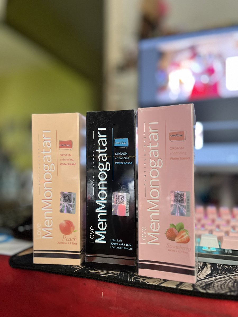 MarioPutra_B's tweet photo. Ready stock banyak,
Lubrican / pelicin waterbased monogatari plain, strawberry, peach

Bisa cod malang kota, kirim via kurir/ ekspedisi
Privasi aman

#gaymalang #gaymlg #lelakimalang #bisexmalang #brondongmalang #gaypasuruan #gaysurabaya #gaysidoarjo https://t.co/j71kdzQXpg