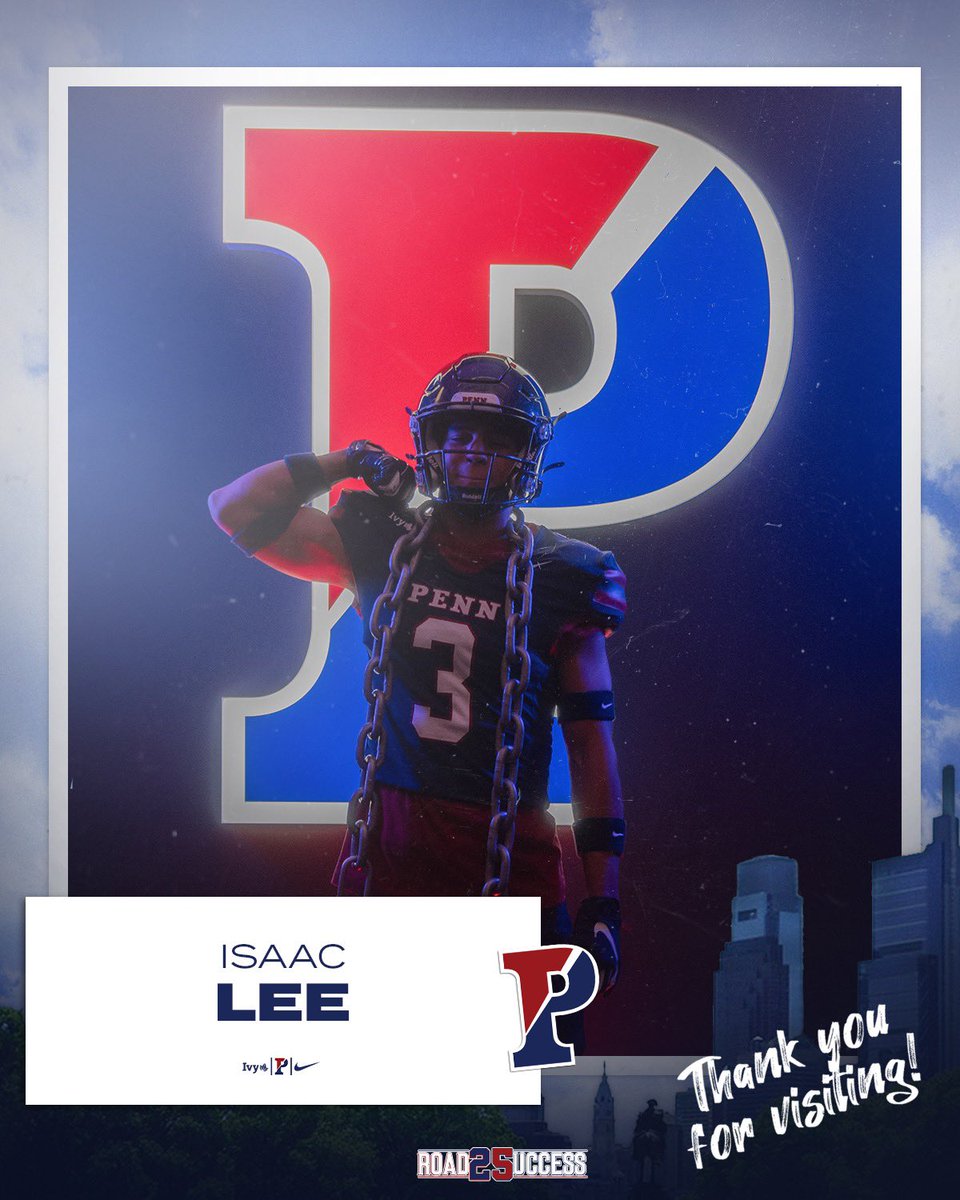 Isaac Lee 3⭐️ 7/11 (@isaac_lee_10) on Twitter photo #AGTG Thankful to receive my second Ivy League offer. Had a great time at UPenn, thank you to all the coaches and staff for the hospitality!
<a href="/CoachDupont/">Jon Dupont</a> <a href="/CoachPriore/">Coach P</a> <a href="/coach_ru/">Rick Ulrich</a> <a href="/AllenTrieu/">Allen Trieu</a> <a href="/RisingStars6/">Rising Stars Academy</a> <a href="/TheD_Zone/">The D Zone</a> #AGTG Thankful to receive my second Ivy League offer. Had a great time at UPenn, thank you to all the coaches and staff for the hospitality!
<a href="/CoachDupont/">Jon Dupont</a> <a href="/CoachPriore/">Coach P</a> <a href="/coach_ru/">Rick Ulrich</a> <a href="/AllenTrieu/">Allen Trieu</a> <a href="/RisingStars6/">Rising Stars Academy</a> <a href="/TheD_Zone/">The D Zone</a>