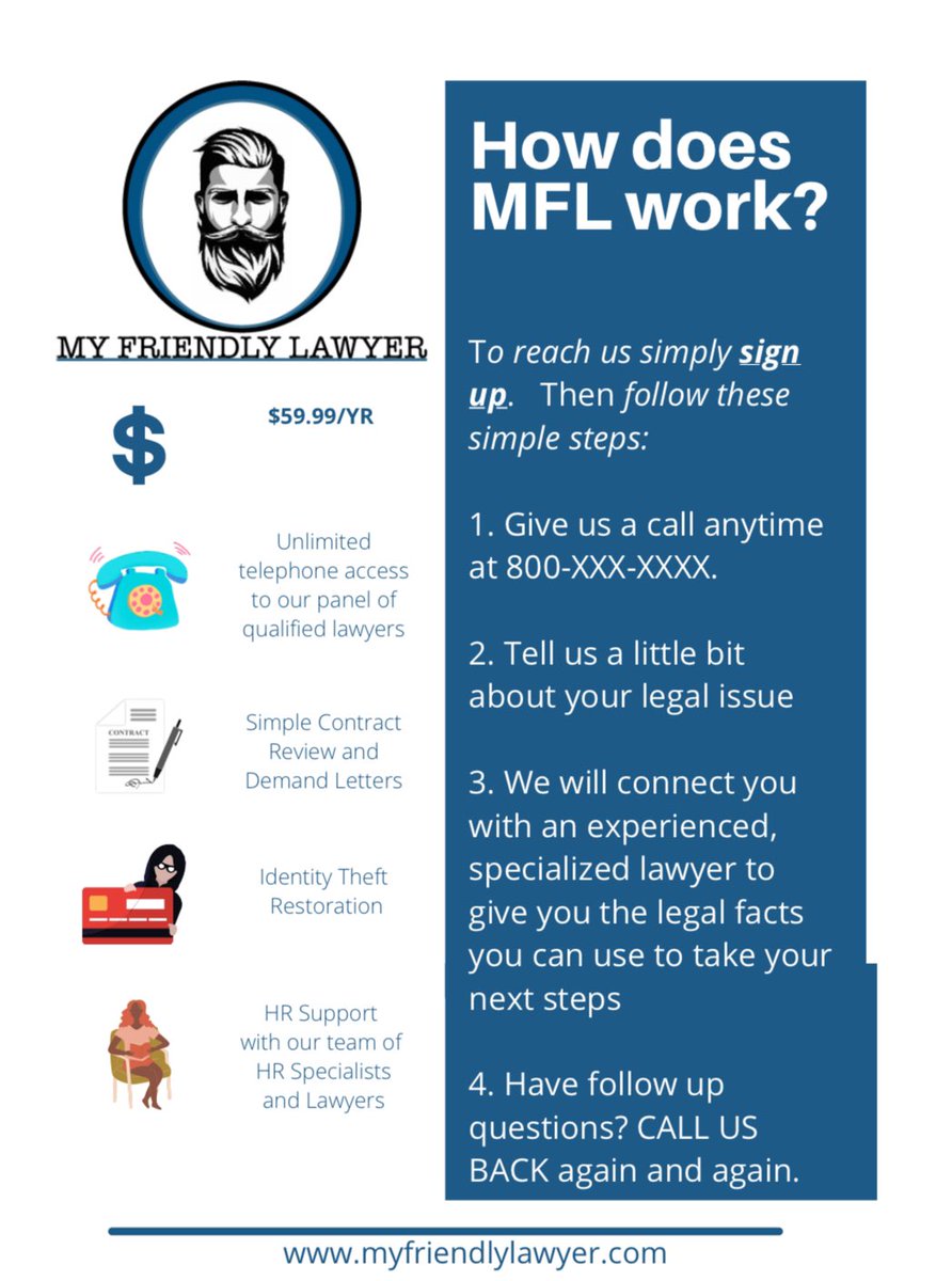 My Friendly Lawyer tweet media