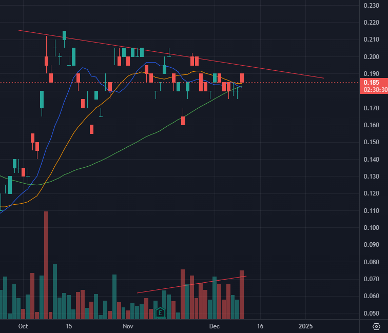 ASXTheGreat's tweet photo. $PLL
Looks ripe, just needs to break 20c with some gusto https://t.co/teTOaXwTdt
