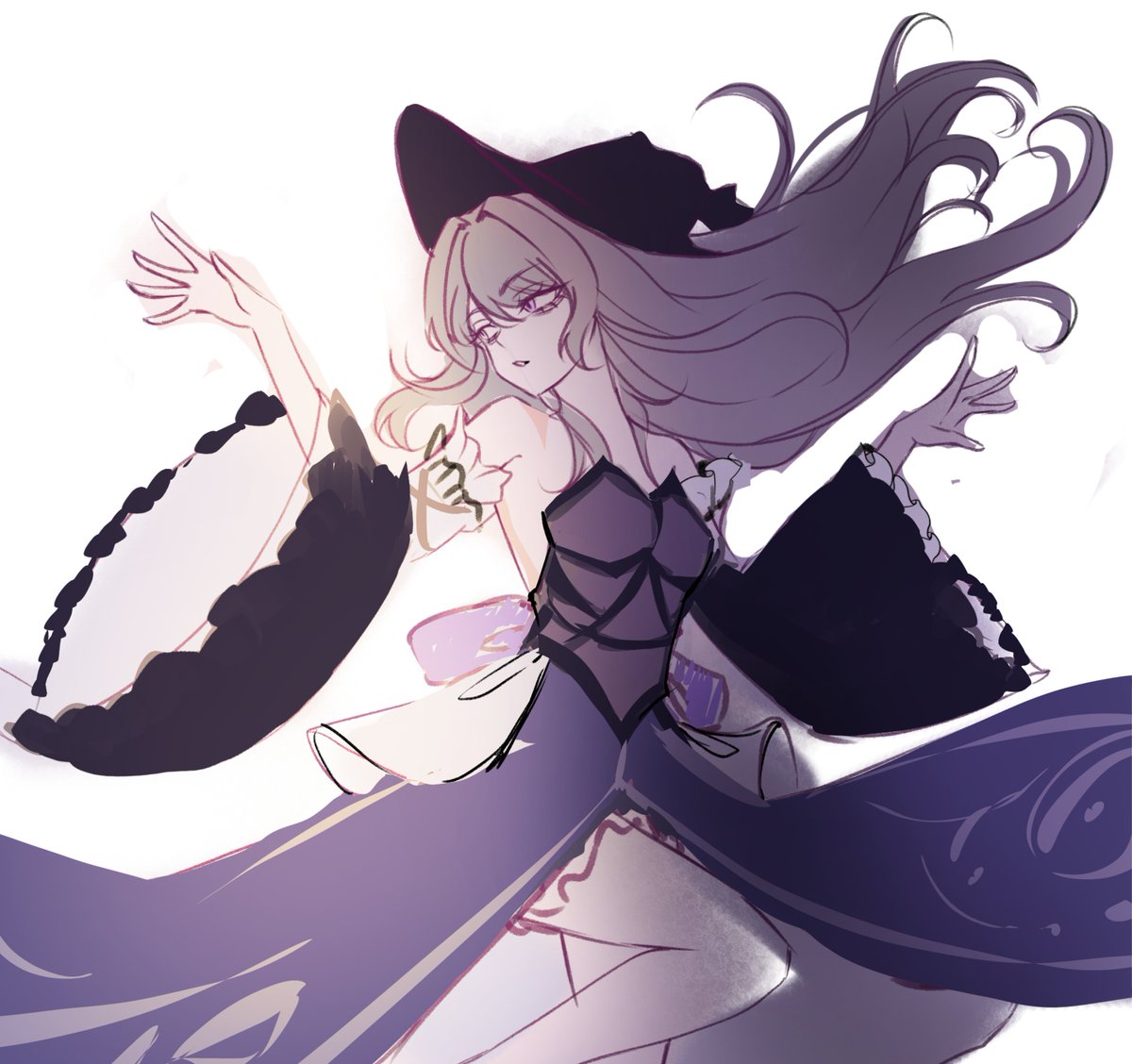 syphrieart's tweet image. sketch vs final
#TheHerta #HonkaiStarRail