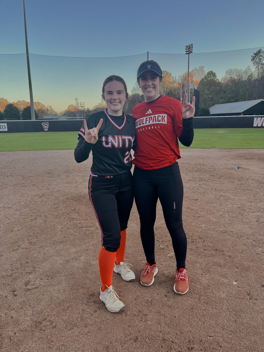 Ellie Potter (@elliepotter2027) on Twitter photo Thank you so much Pack Softball for the wonderful camp hosted yesterday! Had a blast getting to know players and coaches! Looking forward to being back on campus soon!! GO PACK!!!
<a href="/LLefty18/">Lindsay Leftwich</a> <a href="/CoachCassady/">Paige Cassady</a> <a href="/boschml/">Michael Bosch</a> <a href="/grayskye26/">Grayson Radcliffe</a> Thank you so much Pack Softball for the wonderful camp hosted yesterday! Had a blast getting to know players and coaches! Looking forward to being back on campus soon!! GO PACK!!!
<a href="/LLefty18/">Lindsay Leftwich</a> <a href="/CoachCassady/">Paige Cassady</a> <a href="/boschml/">Michael Bosch</a> <a href="/grayskye26/">Grayson Radcliffe</a>