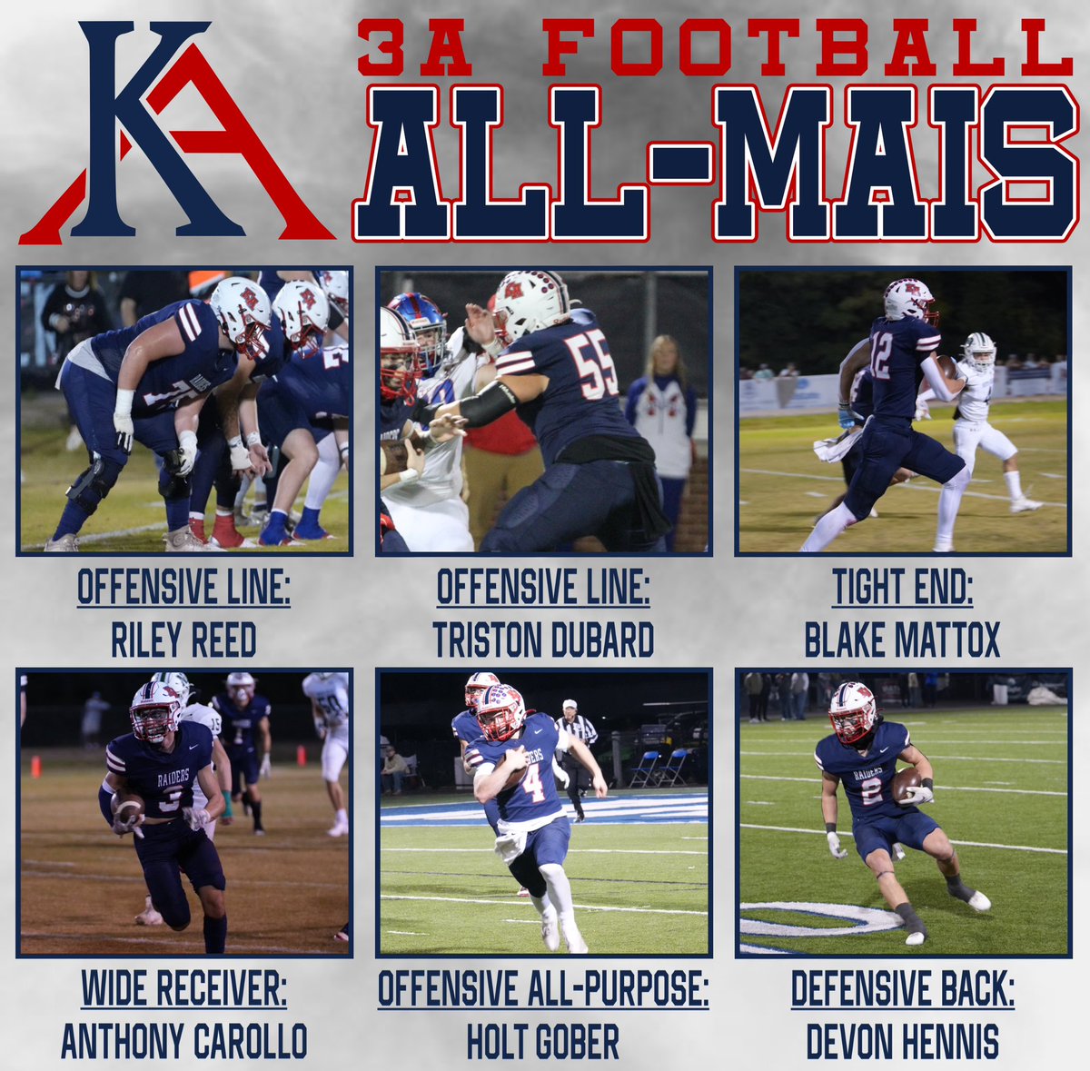 Kirk Academy Football (@kirkraiderfb) on Twitter photo 