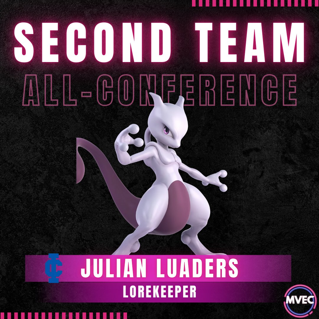 MVECesports's tweet photo. Congrats to our Second Team All-Conference Smash Players!

Jacob "TwoMan" Mangiullo from @CornellEsports 
Ewan "Noonie" Hupka from @gustieesports 
Julian "Lorekeeper" Lauders from @ILCollegeGG 

Tomorrow we will be announcing our Rookie of the Year in Smash! https://t.co/N9oovZ4H3N